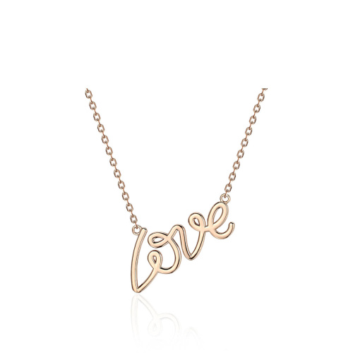 Колье из красного золота 585 пробы без вставок 01Л012073