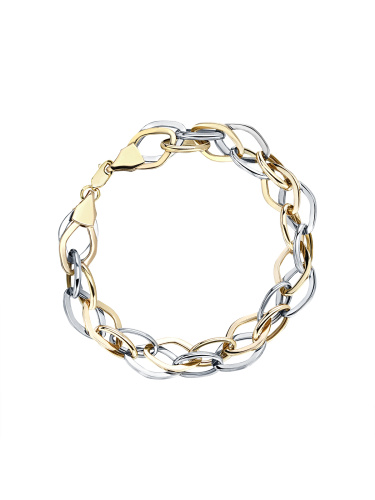 Браслет из желтого золота 585 пробы без вставок 01Б0321097Р