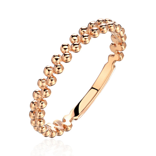 Кольцо из красного золота 585 пробы без вставок 01К0115926