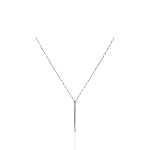 Колье из белого золота 585 пробы без вставок 01Л021967