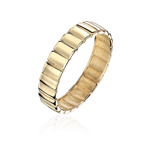 Кольцо из желтого золота 585 пробы без вставок 01К0315173