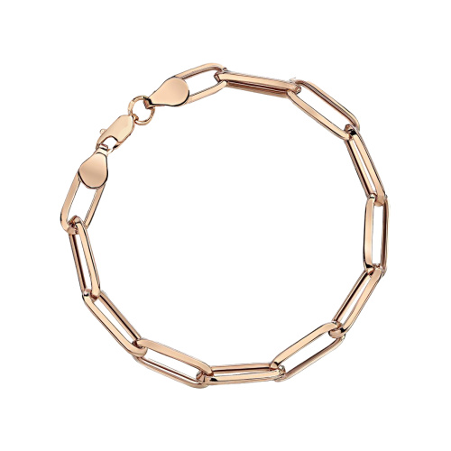 Браслет из красного золота 585 пробы без вставок 01Б0121108