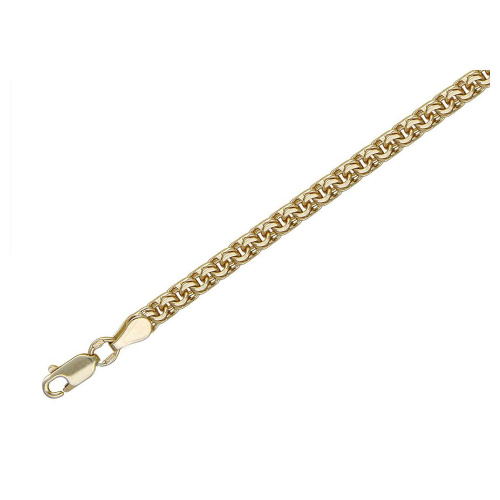 Браслет из желтого золота 585 пробы без вставок 01Б730254