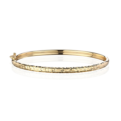 Браслет из желтого золота 585 пробы без вставок 01Б731140