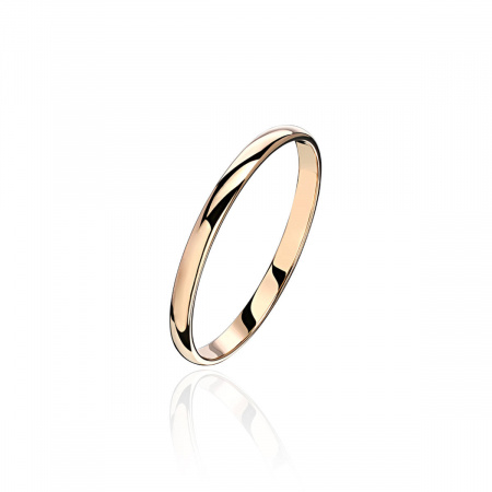 Обручальное кольцо из красного золота 585 пробы 01О010259